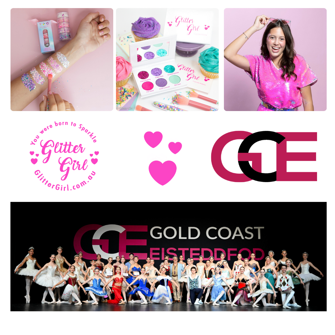 Glitter Girl Teams Up with the Gold Coast Eisteddfod – A Sparkling Collaboration!