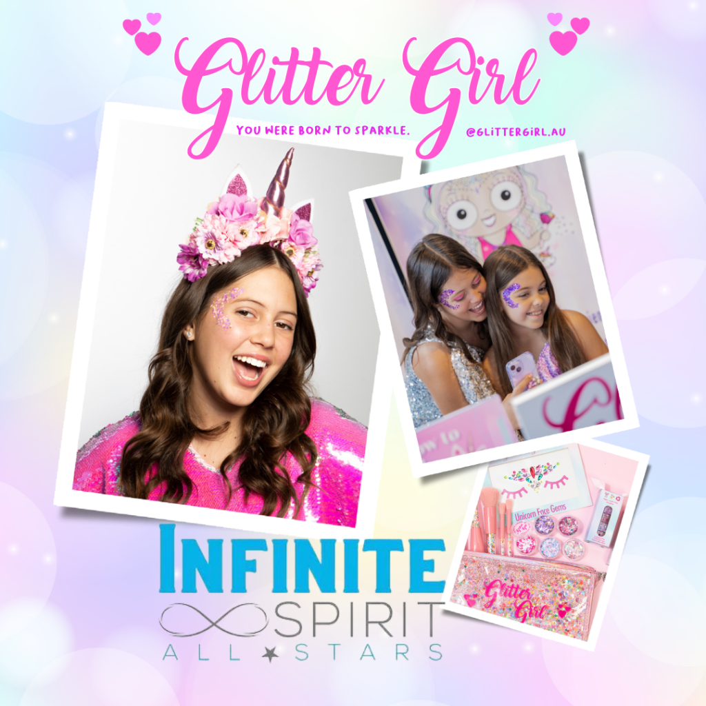 Get Ready to Shine: Glitter Girl Partners with Infinite Spirit All Stars for an Unforgettable Cheer and Dance Experience!