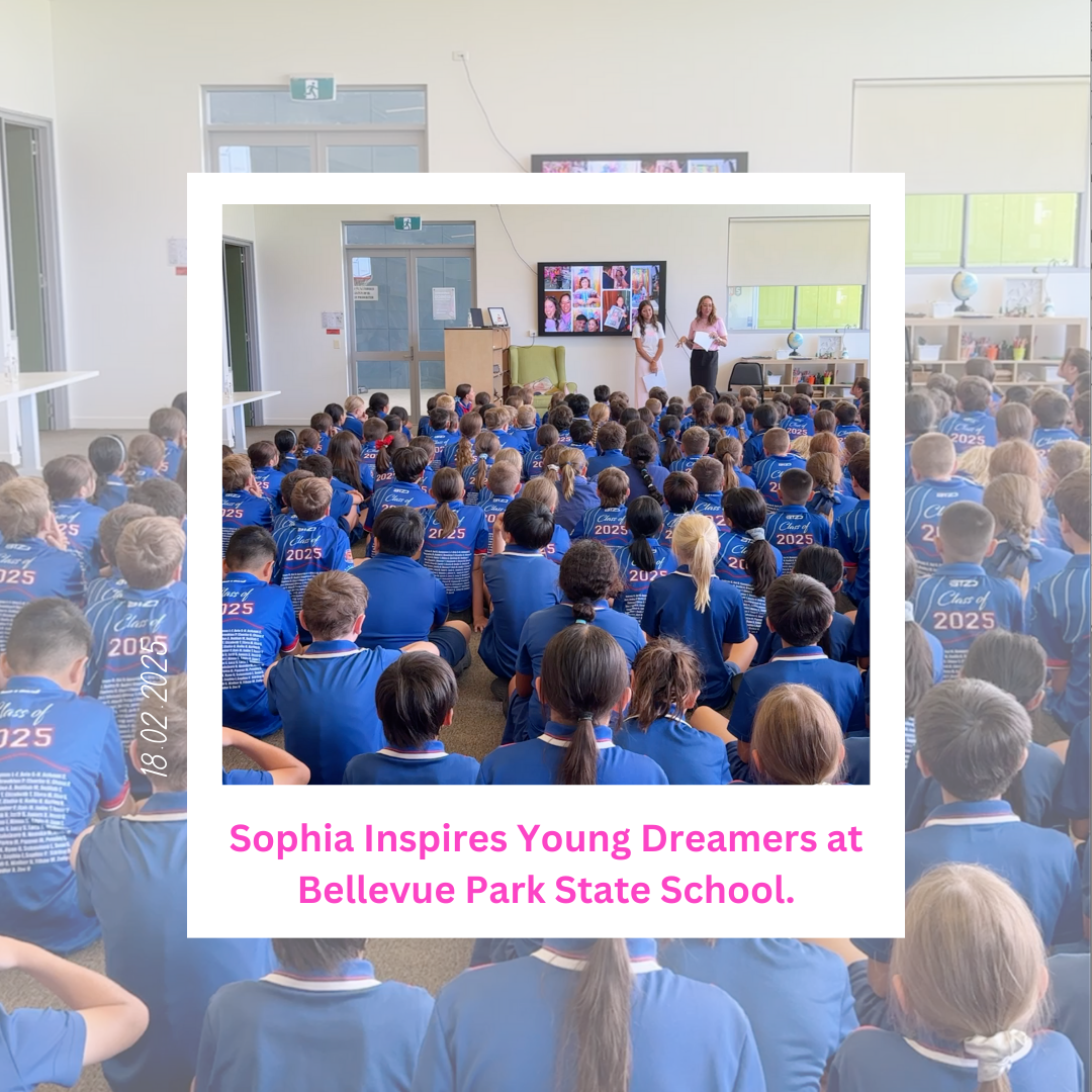 Sophia Rizzo Inspires Young Dreamers at Bellevue Park State School