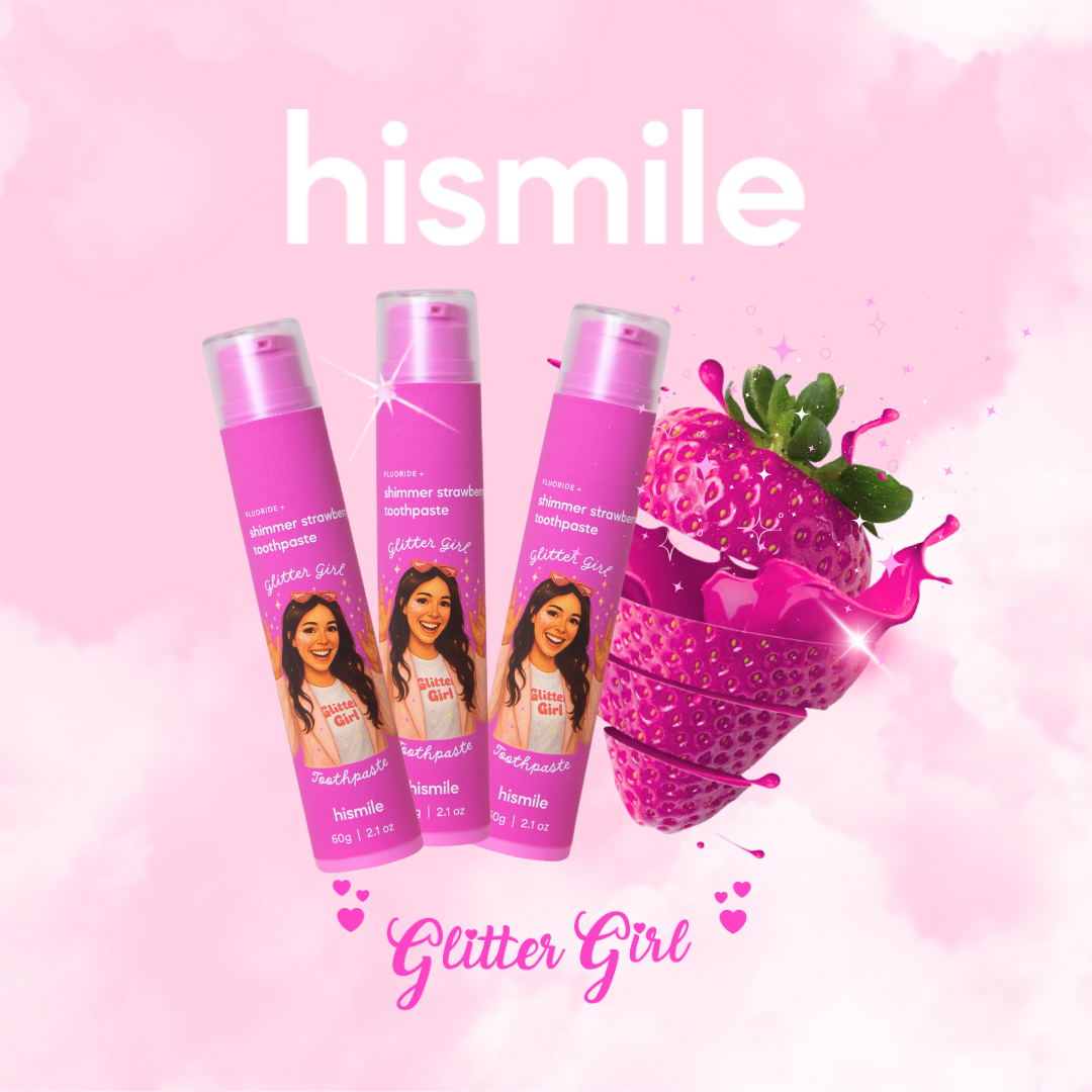 Brush, Sparkle, Shine: Glitter Girl x HiSmile Launch the World’s First Glitter Toothpaste
