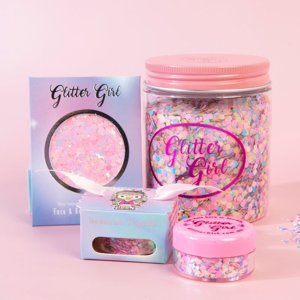 100 gram tub loose glitter