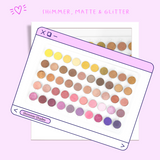 Custom Quad eyeshadow palette. Minimum x 50