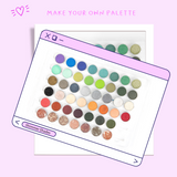 Custom Quad eyeshadow palette