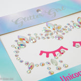 Unicorn Face Gems - Enchanted. Glow in the dark.