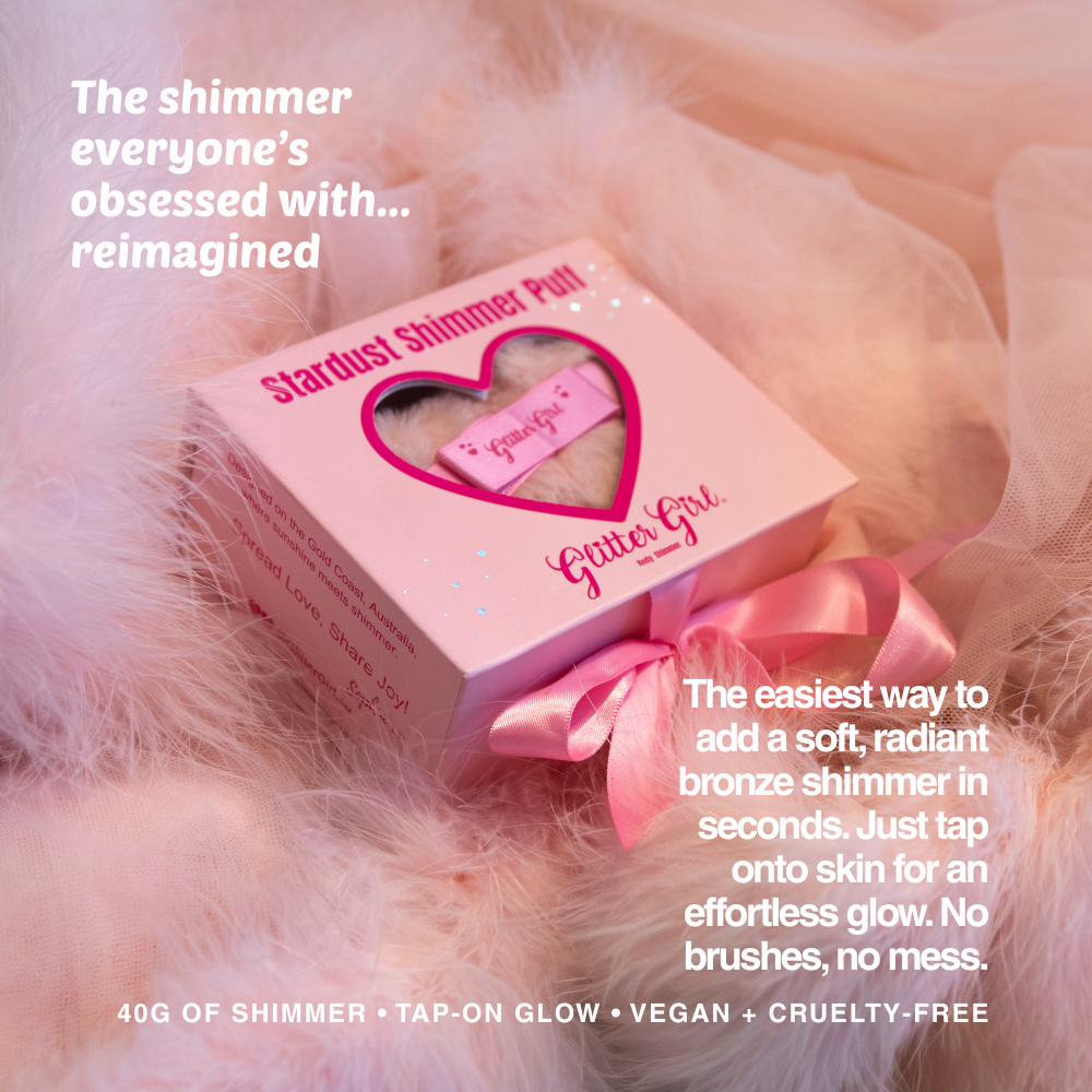 Stardust Shimmer Puff Love Heart Edition