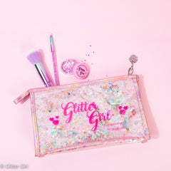 clear glitter makeup bag