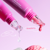 Peptide Lip Glaze Duo – Vanilla + Strawberry