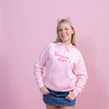 GG Pink Hoodie with Hot Pink Glow in the Dark Puff - Adults