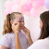 Unicorn Face Gems - Purple Party
