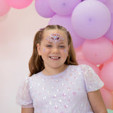Unicorn Face Gems - Purple Party