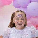Unicorn Face Gems - Purple Party