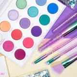 Unicorn Rainbow Palette + Sparkle Brush Set