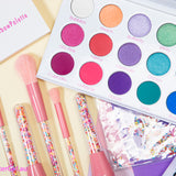 Unicorn Rainbow Palette + Sprinkle Brush Set