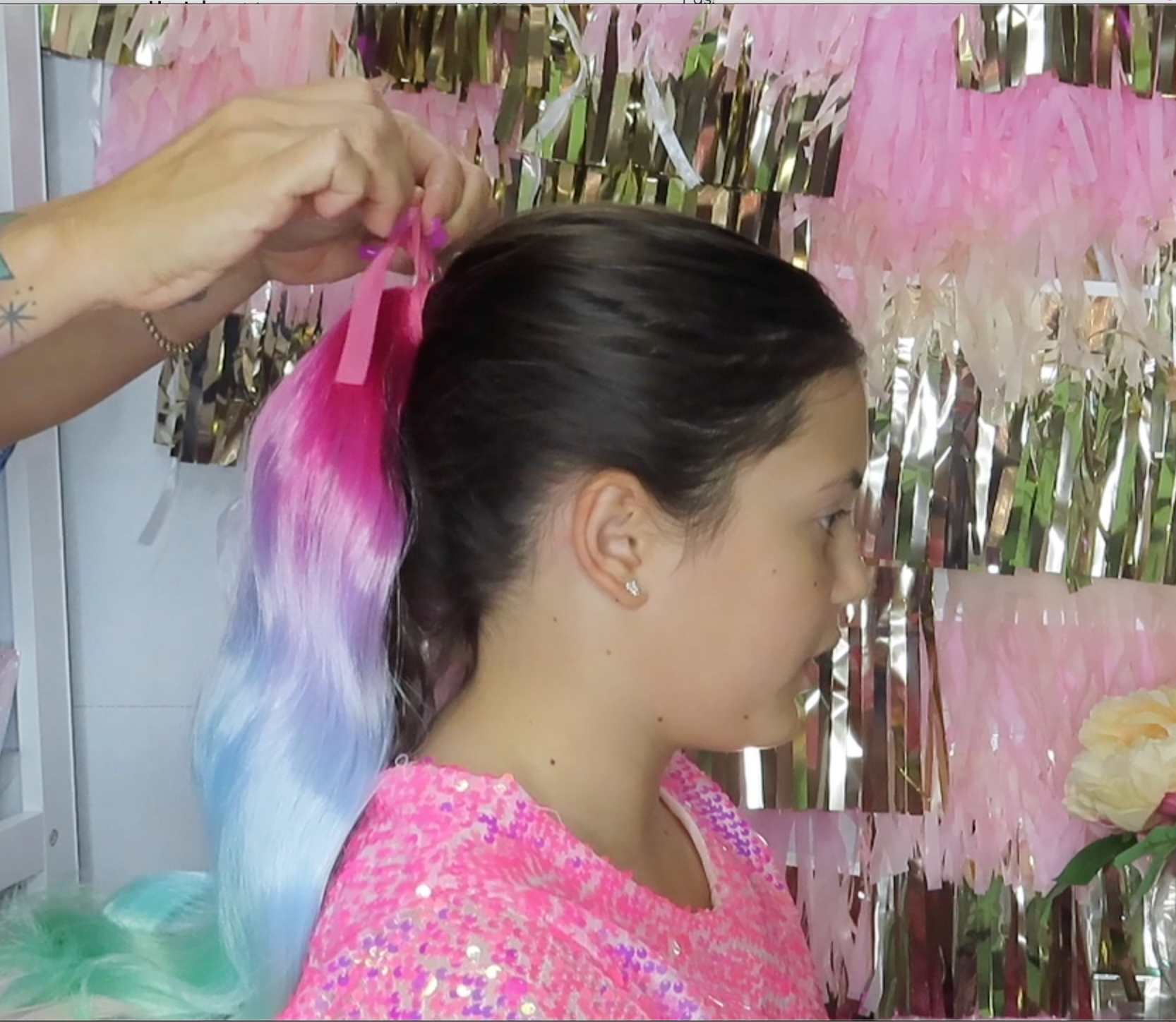 Unicorn Ponytail