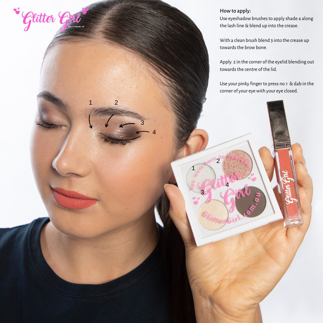 Dance makeup instructions