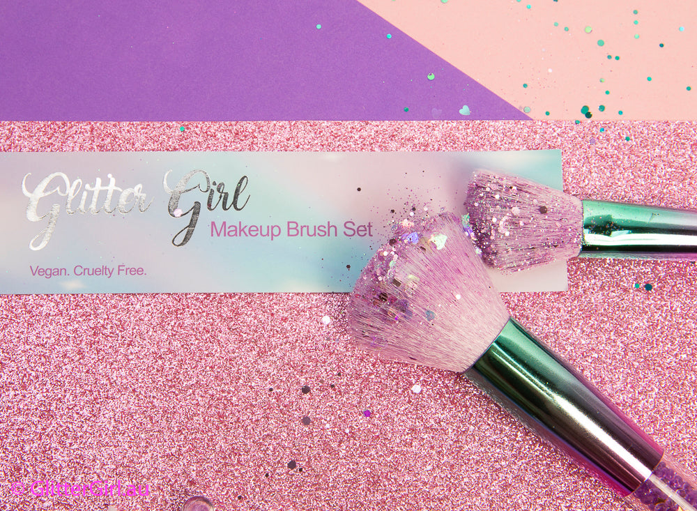 Glitter Girl Sparkle Brush set