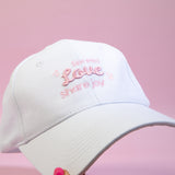 Spread Love, Share Joy Hat. Glitter Girl Exclusive