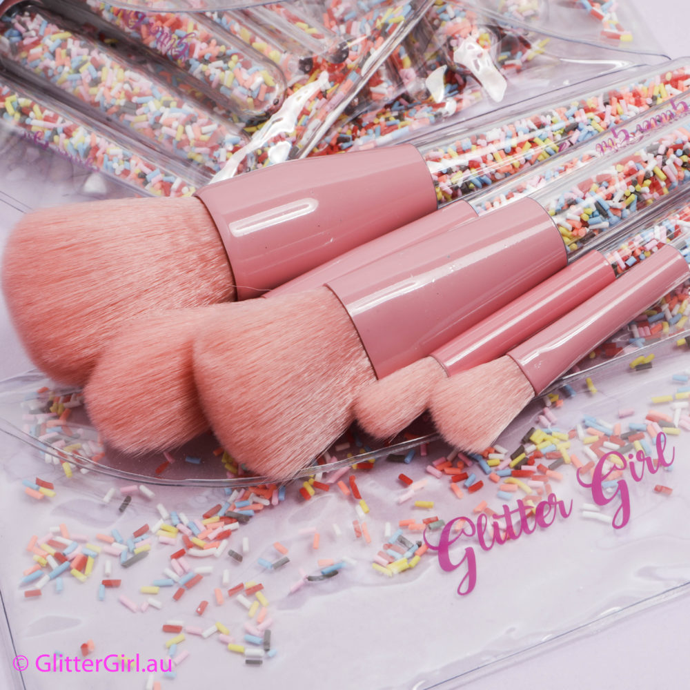 Glitter Girl Sprinkle Makeup Brush Set