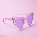 Funfetti Glitter Heart Sunglasses