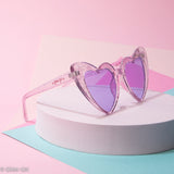 Funfetti Glitter Heart Sunglasses