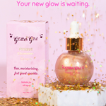 Glitter Girl Sunset Shimmer Drops golden liquid shimmer product image