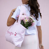 Glitter Girl Tote Bag