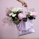 Glitter Girl Baby Pink Tote bag