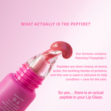 Peptide Lip Glaze – Strawberry