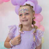 Unicorn Face Gems - Snowflake